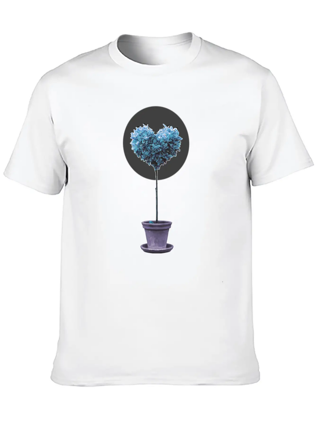 A Heart Symphony Blues Classic Fit Graphic Tee For Daily Comfort – Unisex Cotton Shirt