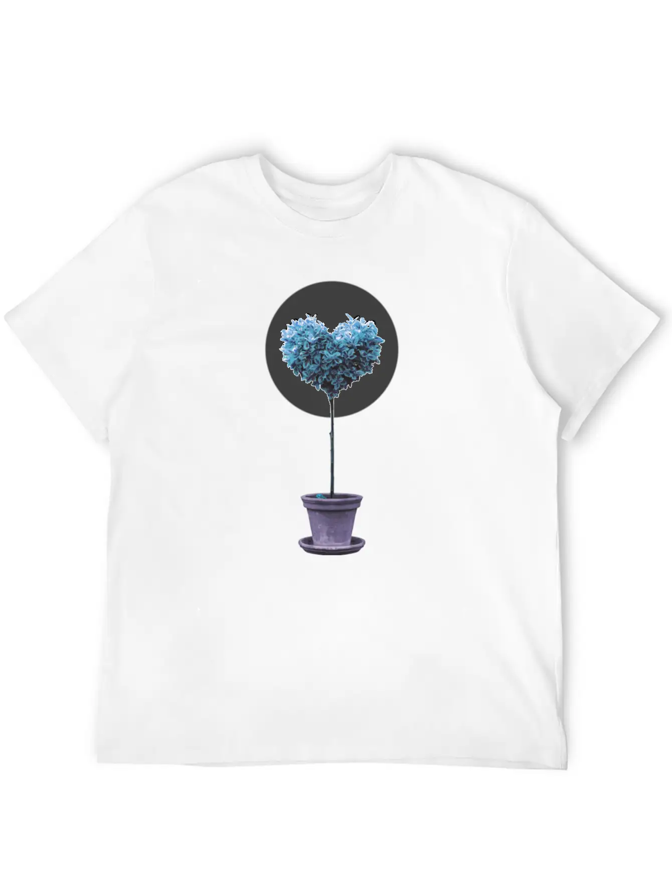 A Heart Symphony Blues Classic Fit Graphic Tee For Daily Comfort – Unisex Cotton Shirt