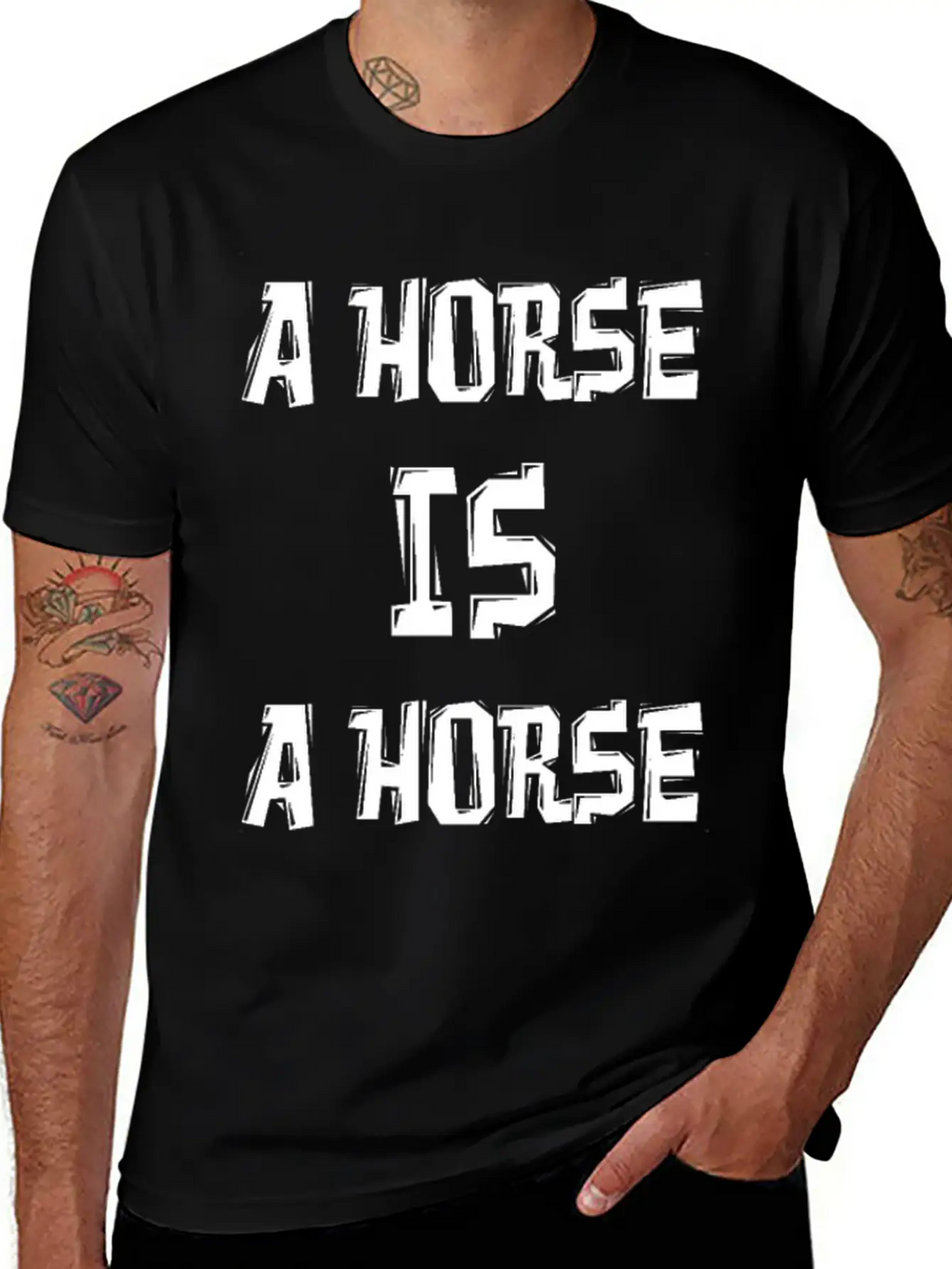 A HORSE IS A HORSE OF COURSE OF COURSE Classic Fit Graphic Tee For Daily Comfort – Unisex Cotton Shirt