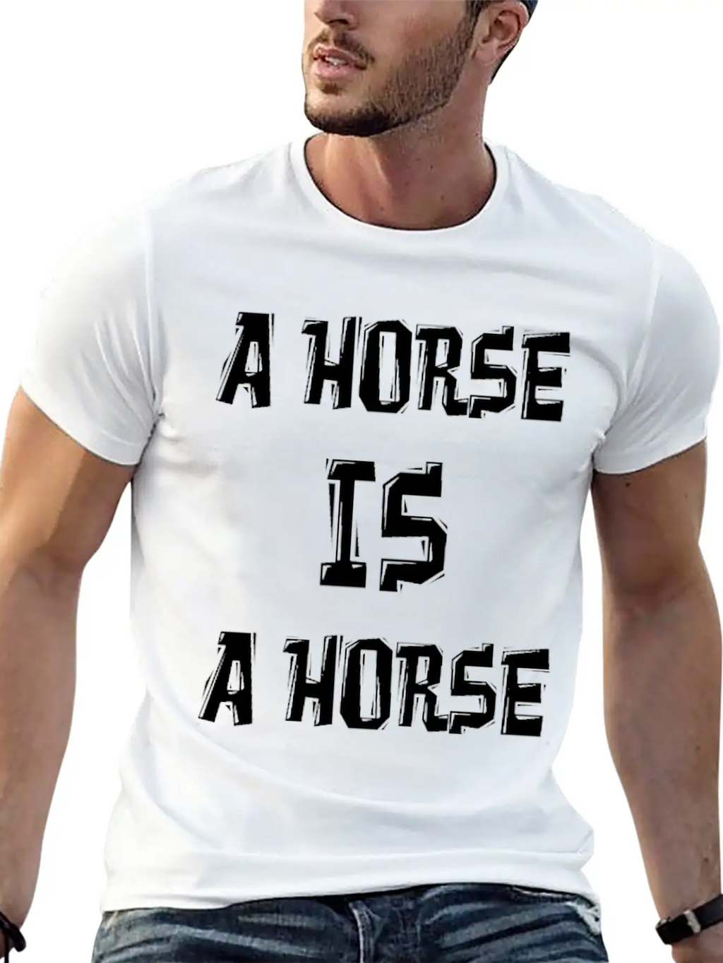 A HORSE IS A HORSE OF COURSE OF COURSE Classic Fit Graphic Tee For Daily Comfort – Unisex Cotton Shirt