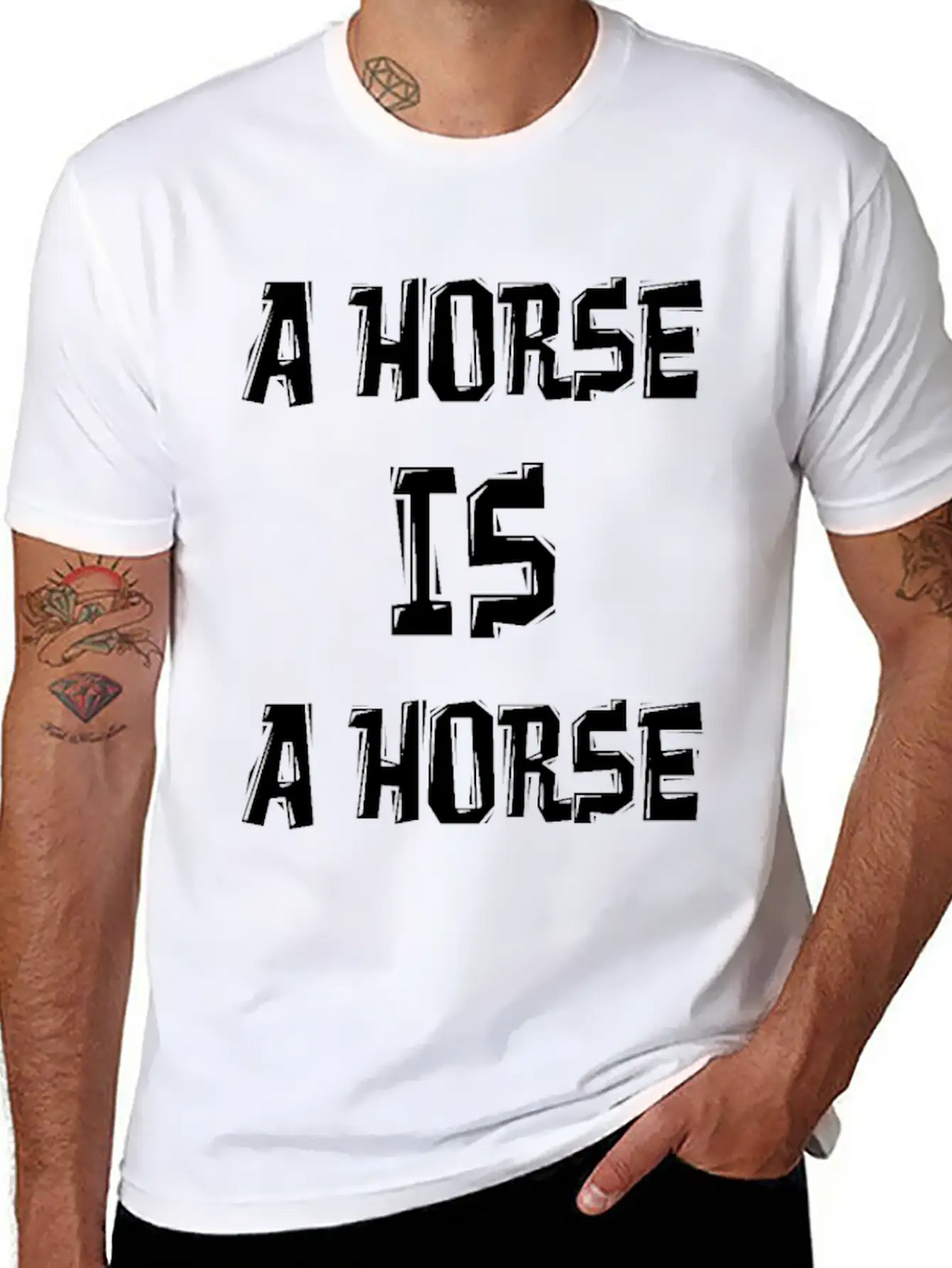 A HORSE IS A HORSE OF COURSE OF COURSE Classic Fit Graphic Tee For Daily Comfort – Unisex Cotton Shirt