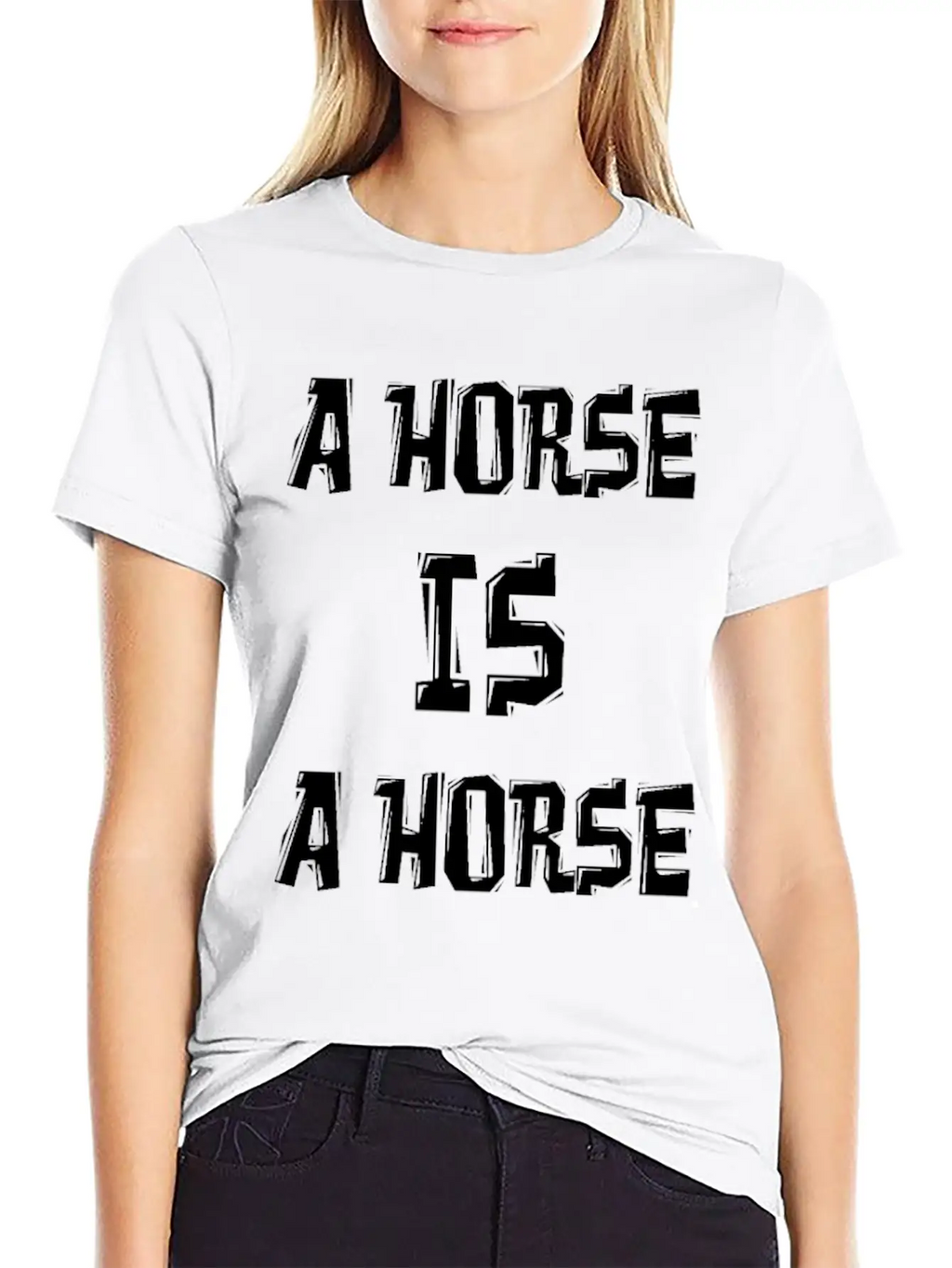 A HORSE IS A HORSE OF COURSE OF COURSE Classic Fit Graphic Tee For Daily Comfort – Unisex Cotton Shirt