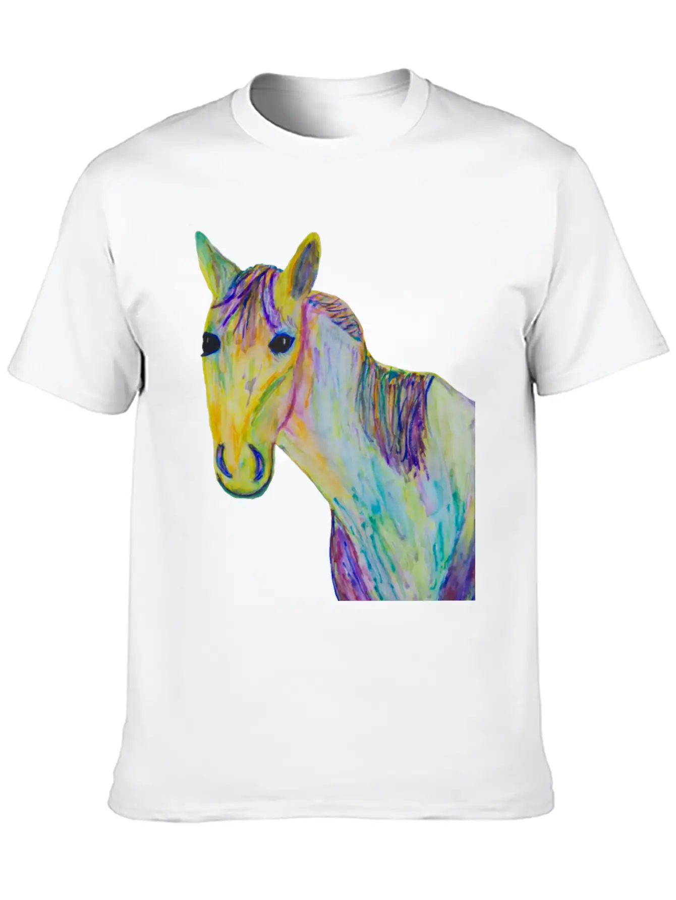 A Horse Of A Different Color Classic Fit Graphic Tee For Daily Comfort – Unisex Cotton Shirt