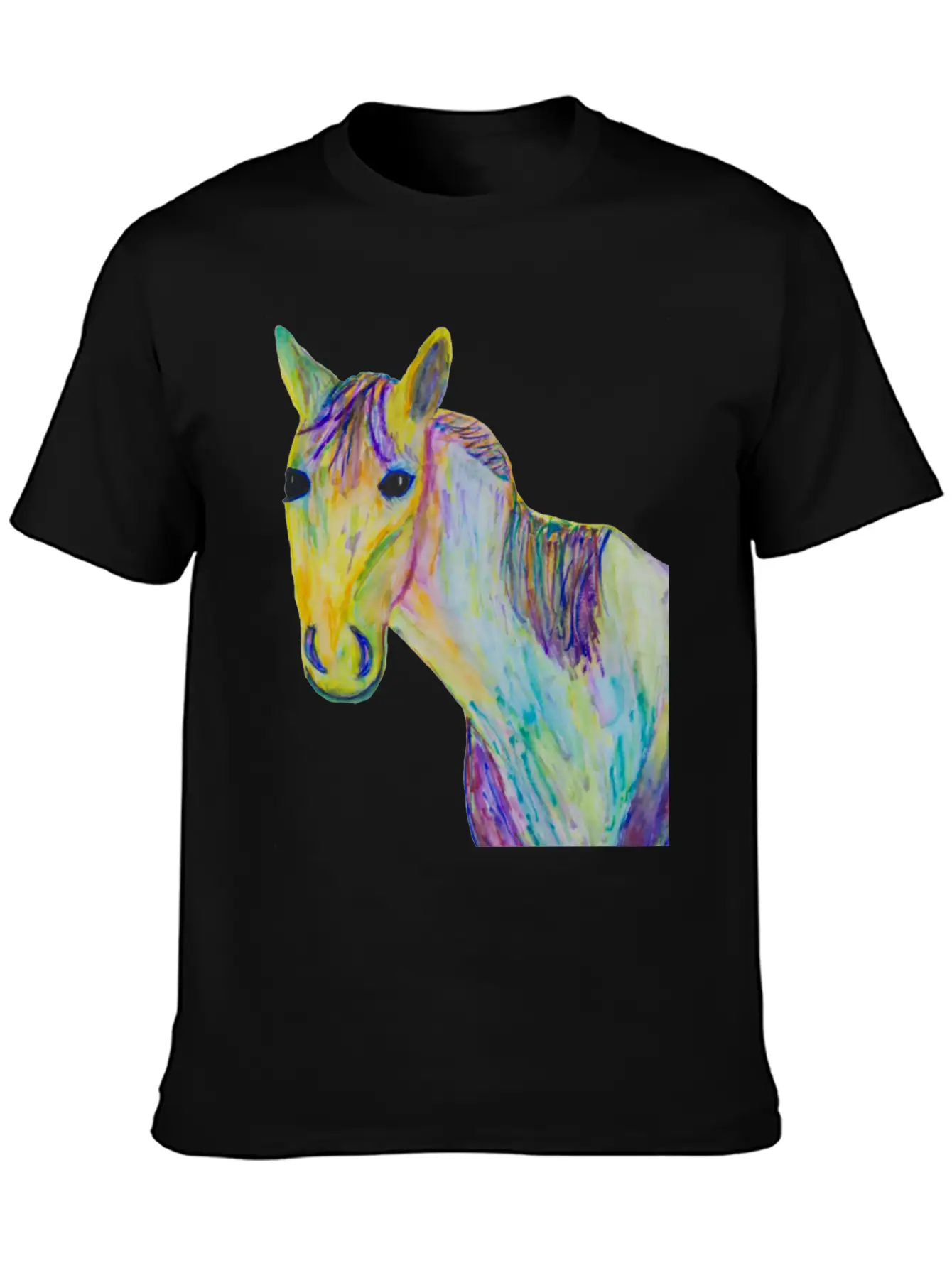 A Horse Of A Different Color Classic Fit Graphic Tee For Daily Comfort – Unisex Cotton Shirt