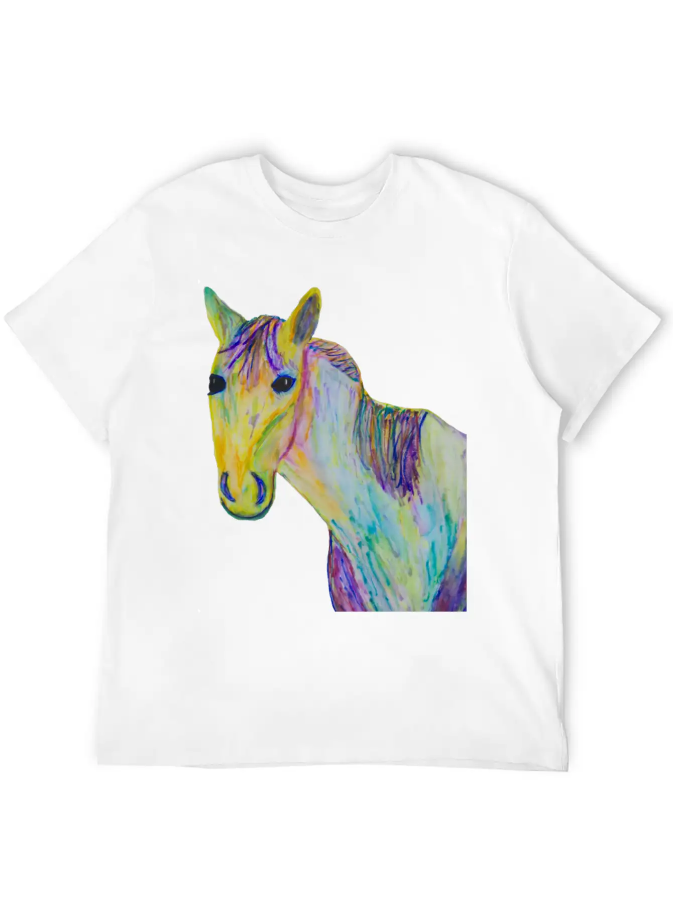 A Horse Of A Different Color Classic Fit Graphic Tee For Daily Comfort – Unisex Cotton Shirt