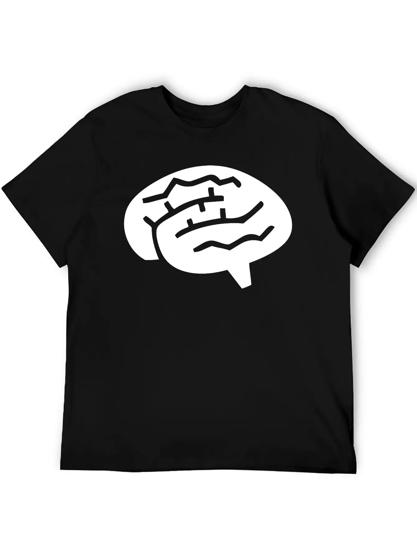 A Human Brain Simple Everyday Graphic Tee – Lightweight Summer Wear