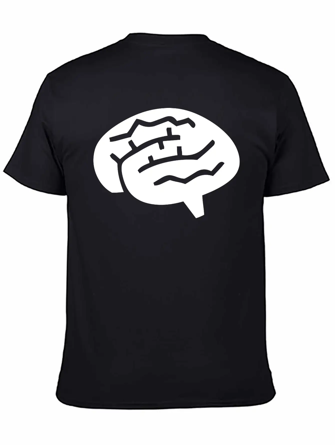 A Human Brain Simple Everyday Graphic Tee – Lightweight Summer Wear