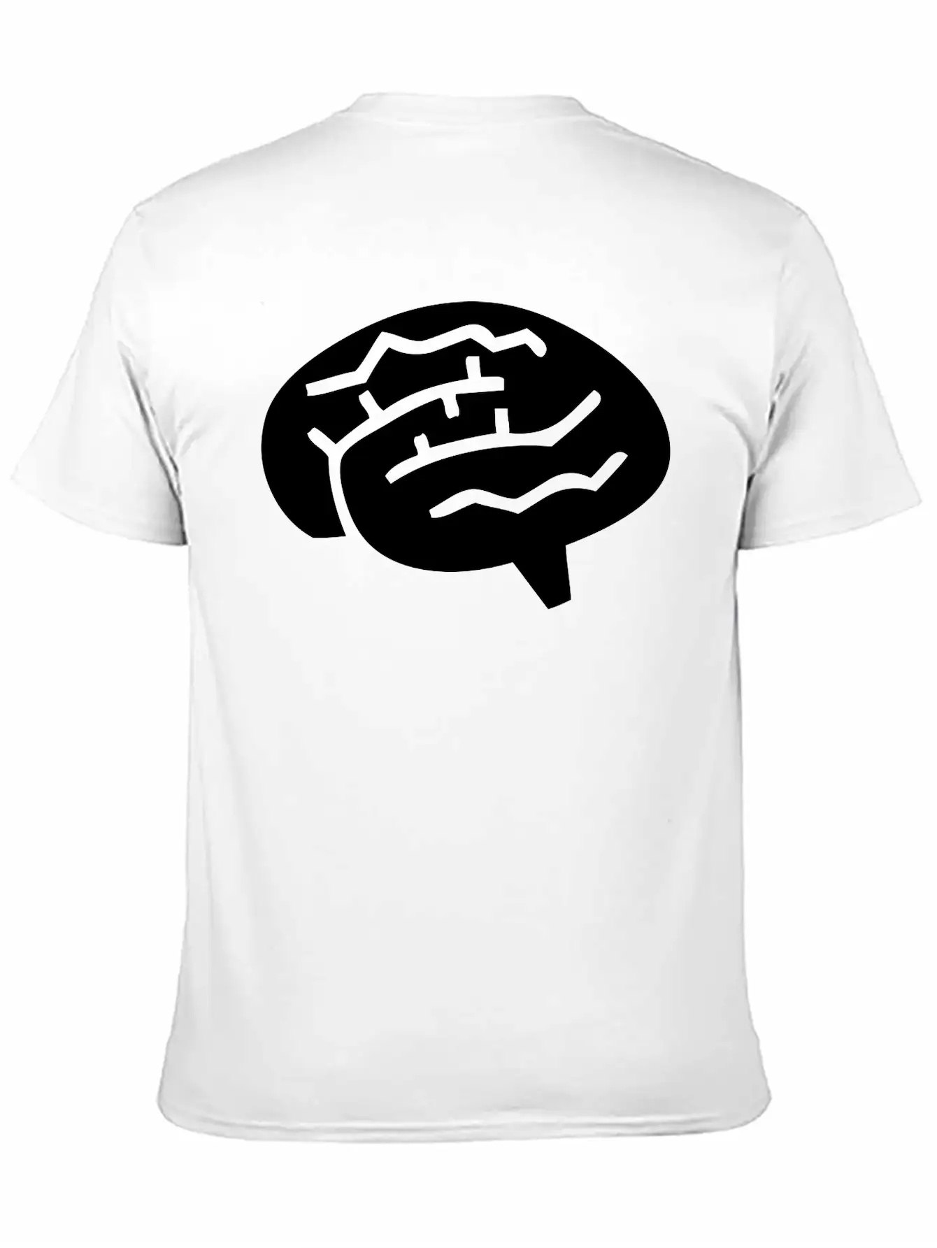 A Human Brain Simple Everyday Graphic Tee – Lightweight Summer Wear