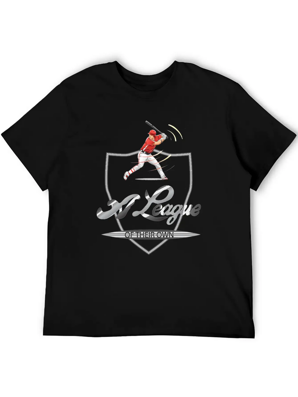 A League Of Their Own Classic Fit Graphic Tee For Daily Comfort – Unisex Cotton Shirt