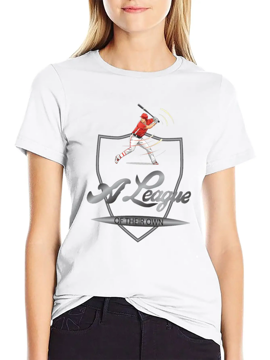 A League Of Their Own Classic Fit Graphic Tee For Daily Comfort – Unisex Cotton Shirt