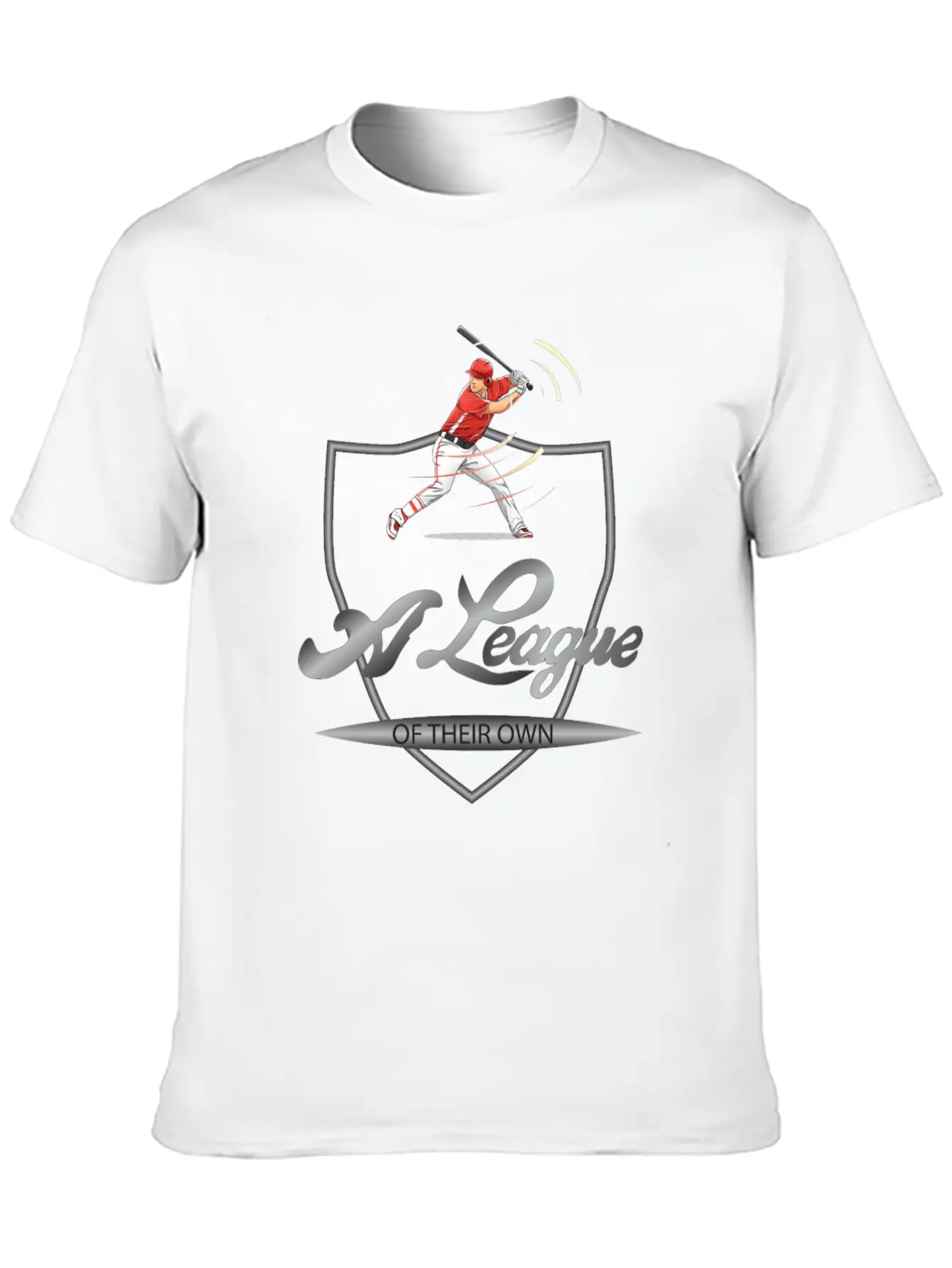 A League Of Their Own Classic Fit Graphic Tee For Daily Comfort – Unisex Cotton Shirt