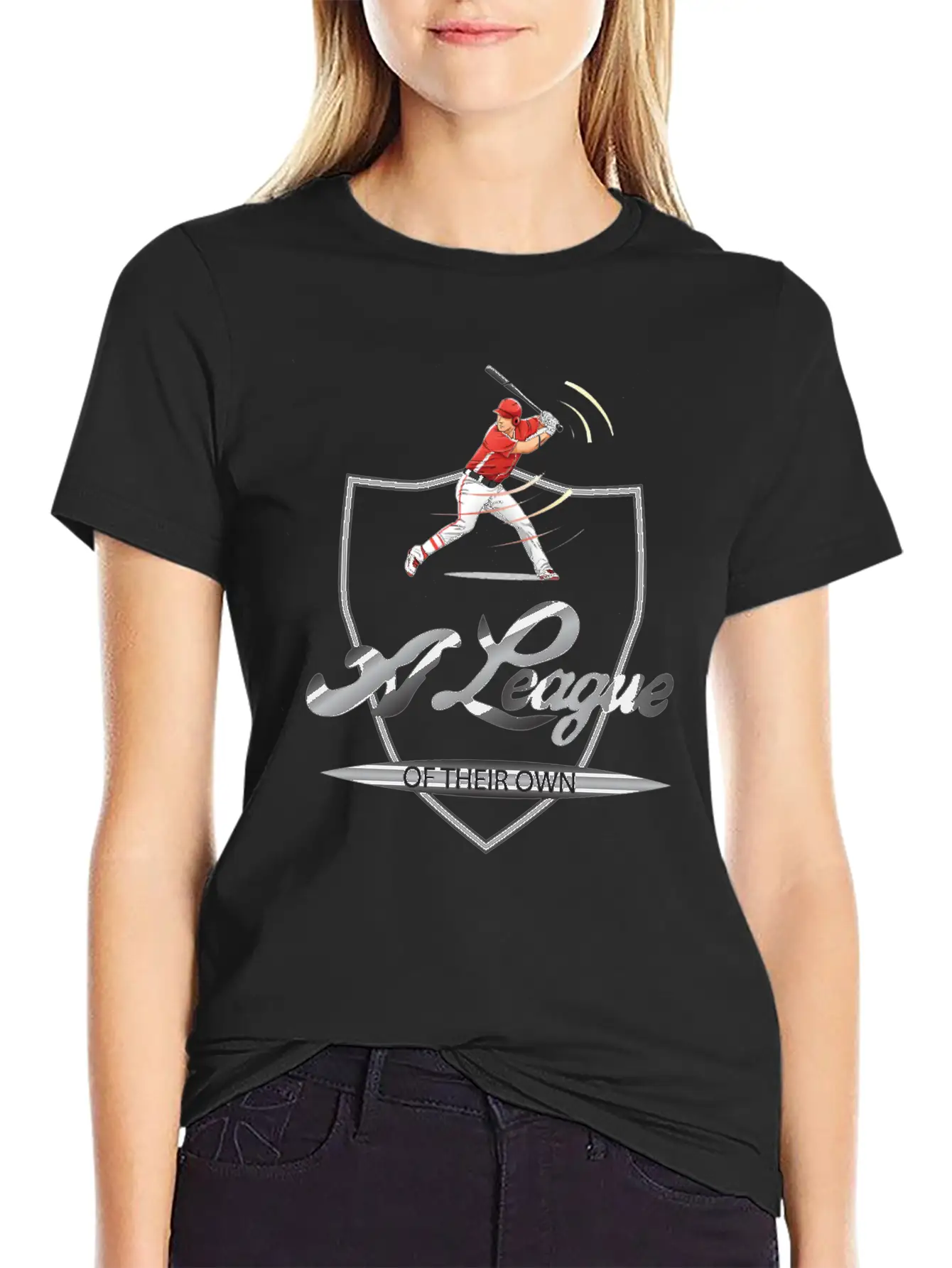 A League Of Their Own Classic Fit Graphic Tee For Daily Comfort – Unisex Cotton Shirt