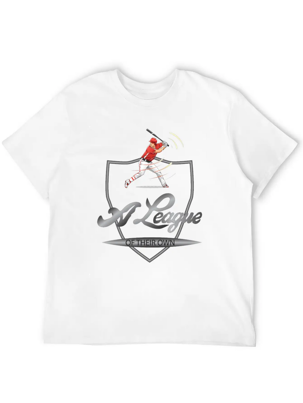 A League Of Their Own Classic Fit Graphic Tee For Daily Comfort – Unisex Cotton Shirt