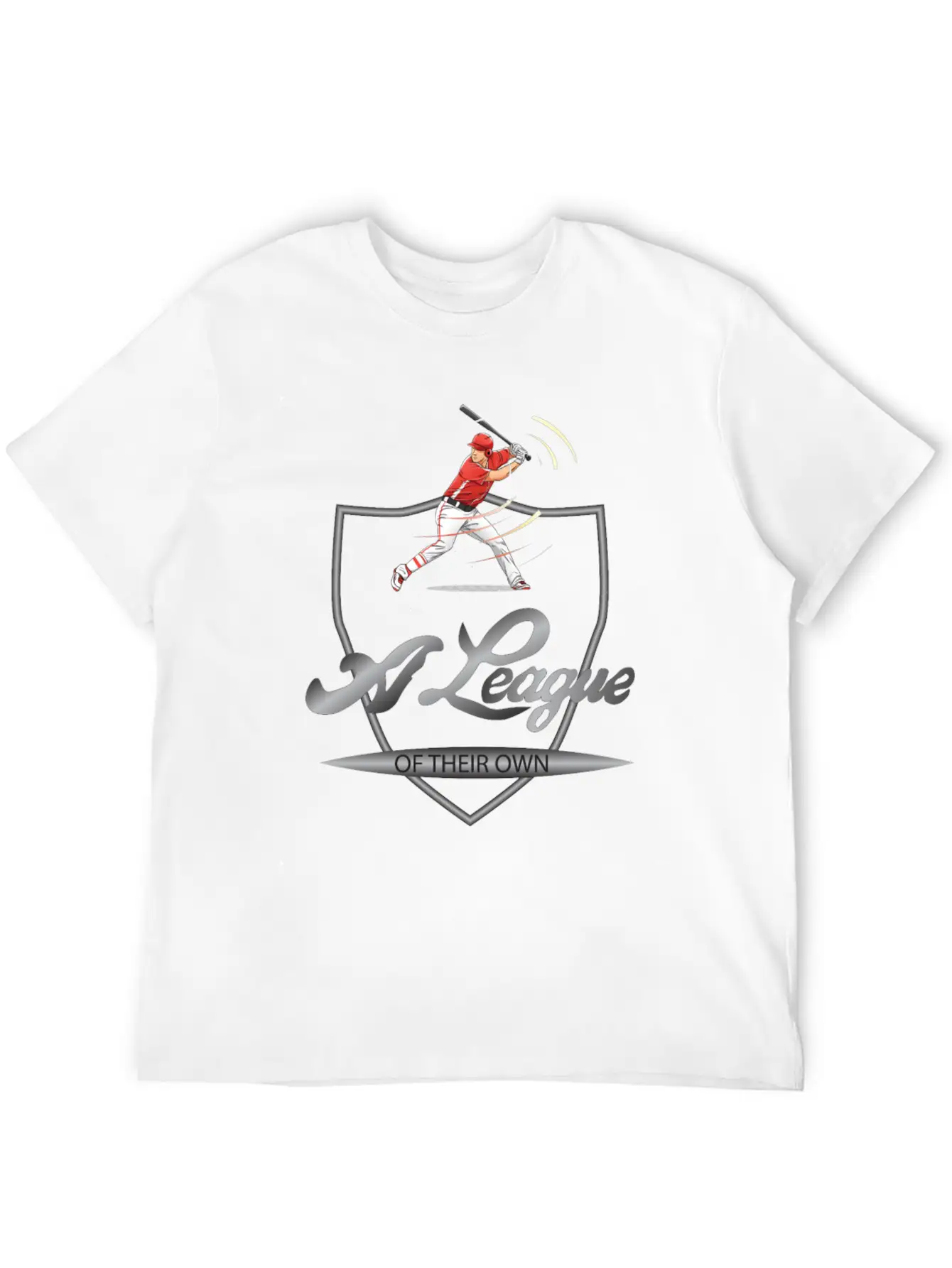 A League Of Their Own Classic Fit Graphic Tee For Daily Comfort – Unisex Cotton Shirt