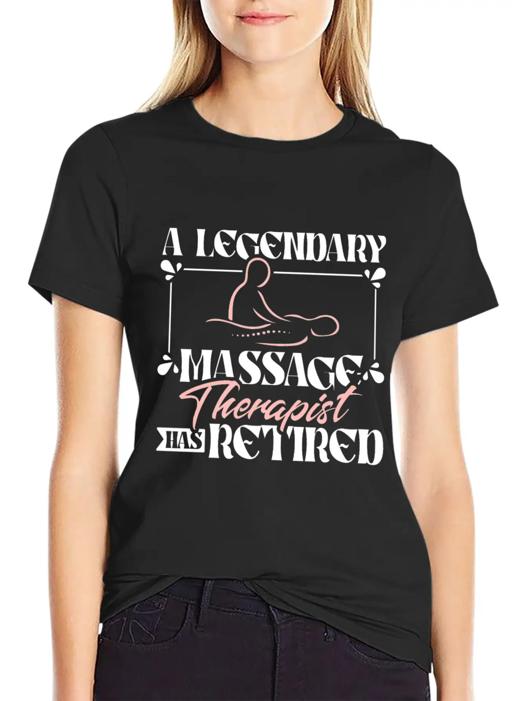 A Legendary Massage Therapist Has Retired Classic Fit Graphic Tee For Daily Comfort – Unisex Cotton Shirt