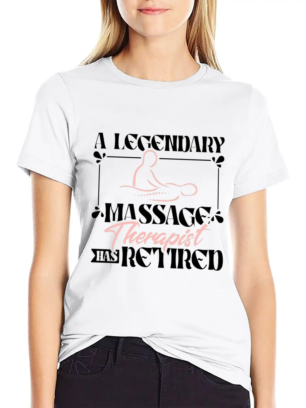 A Legendary Massage Therapist Has Retired Classic Fit Graphic Tee For Daily Comfort – Unisex Cotton Shirt