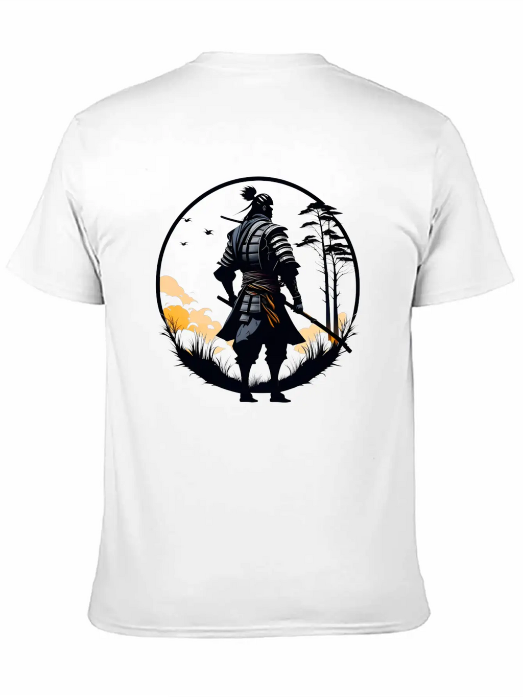 A Man That Is Standing In The Grass Timeless Short Sleeve Tee – Comfy And Minimalist Design