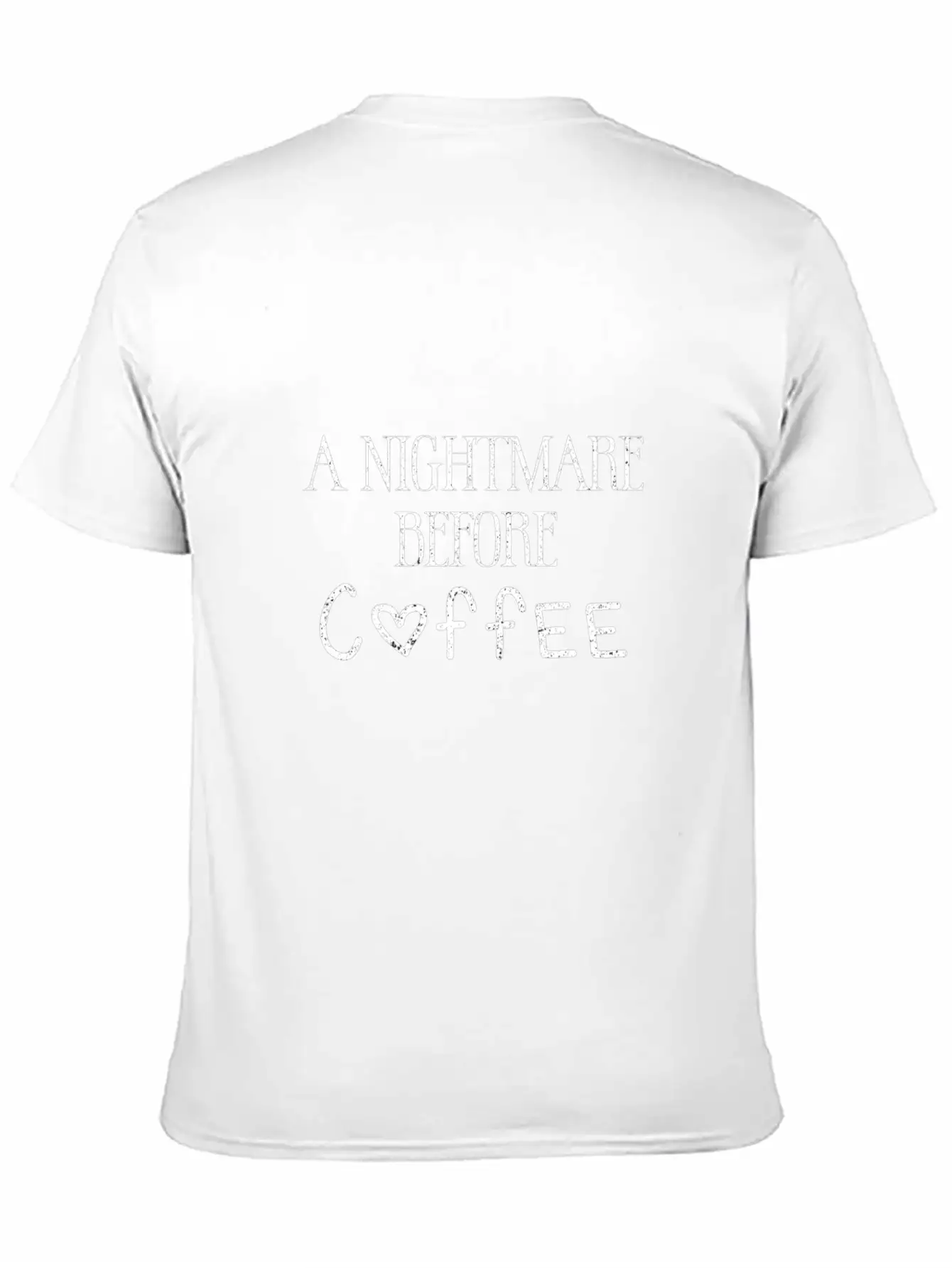 A NIGHTMARE BEFORE COFFEE - HALLOWEEN - GIFT - COF Classic Cotton Tee – Unisex Comfort For Any Season