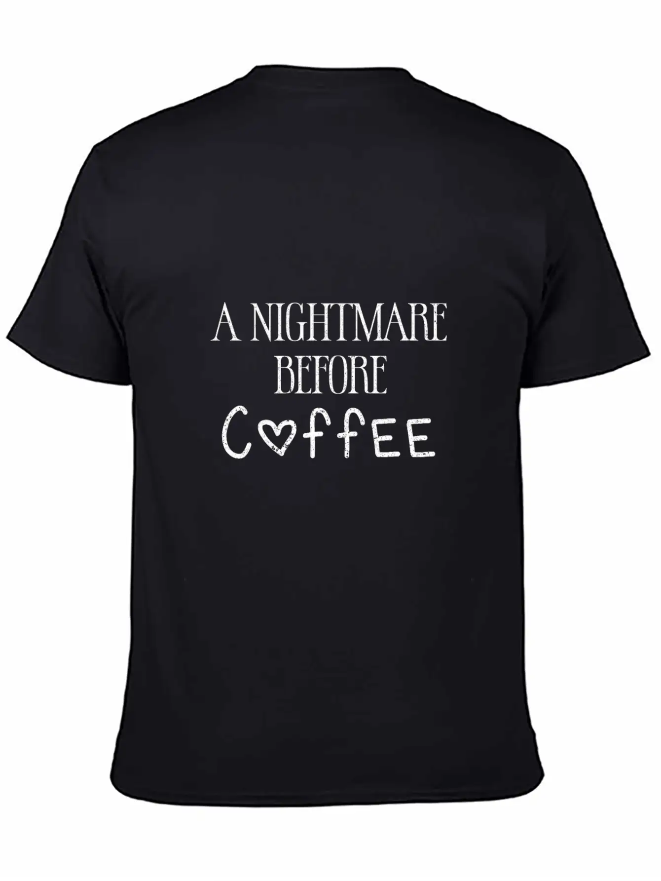 A NIGHTMARE BEFORE COFFEE - HALLOWEEN - GIFT - COF Classic Cotton Tee – Unisex Comfort For Any Season