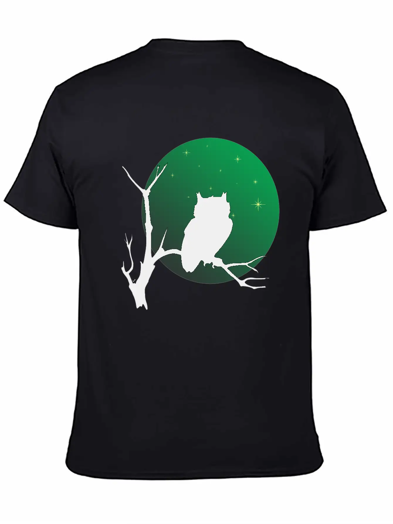 A Owl On The Branch Classic Cotton Tee – Unisex Comfort For Any Season
