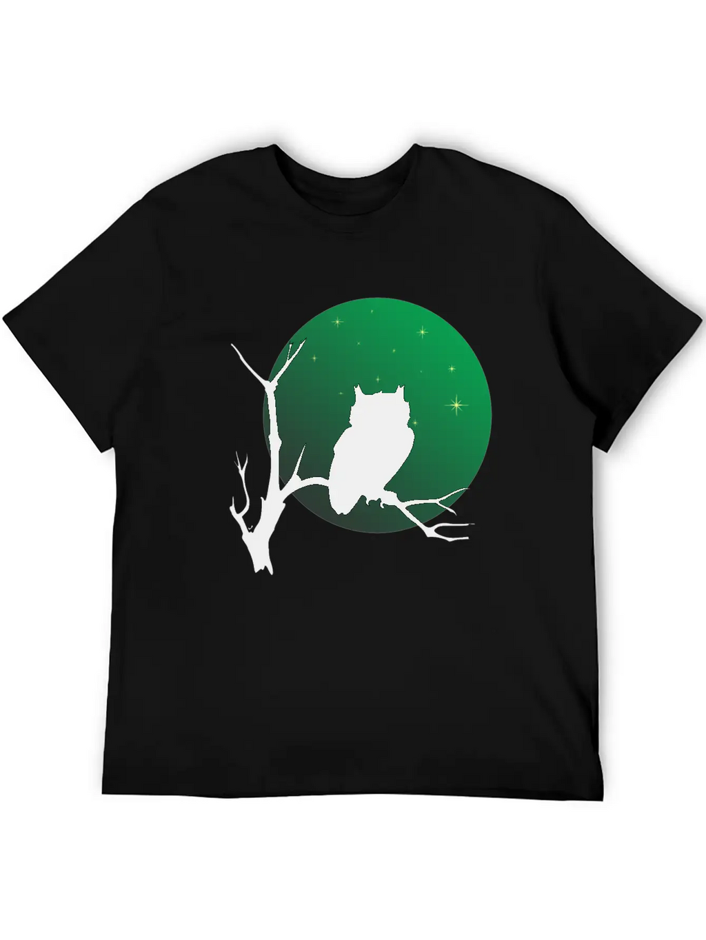 A Owl On The Branch Classic Cotton Tee – Unisex Comfort For Any Season