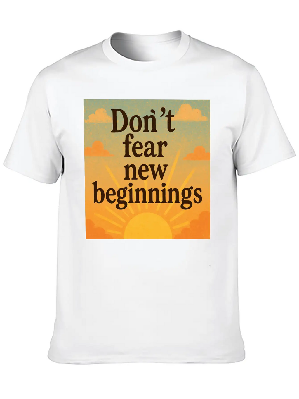 A Radiant Path Forward Breathable Graphic T-Shirt – Perfect For Casual Days