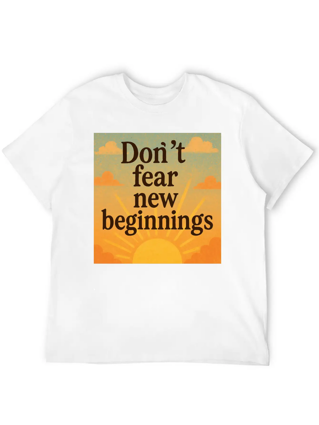 A Radiant Path Forward Breathable Graphic T-Shirt – Perfect For Casual Days