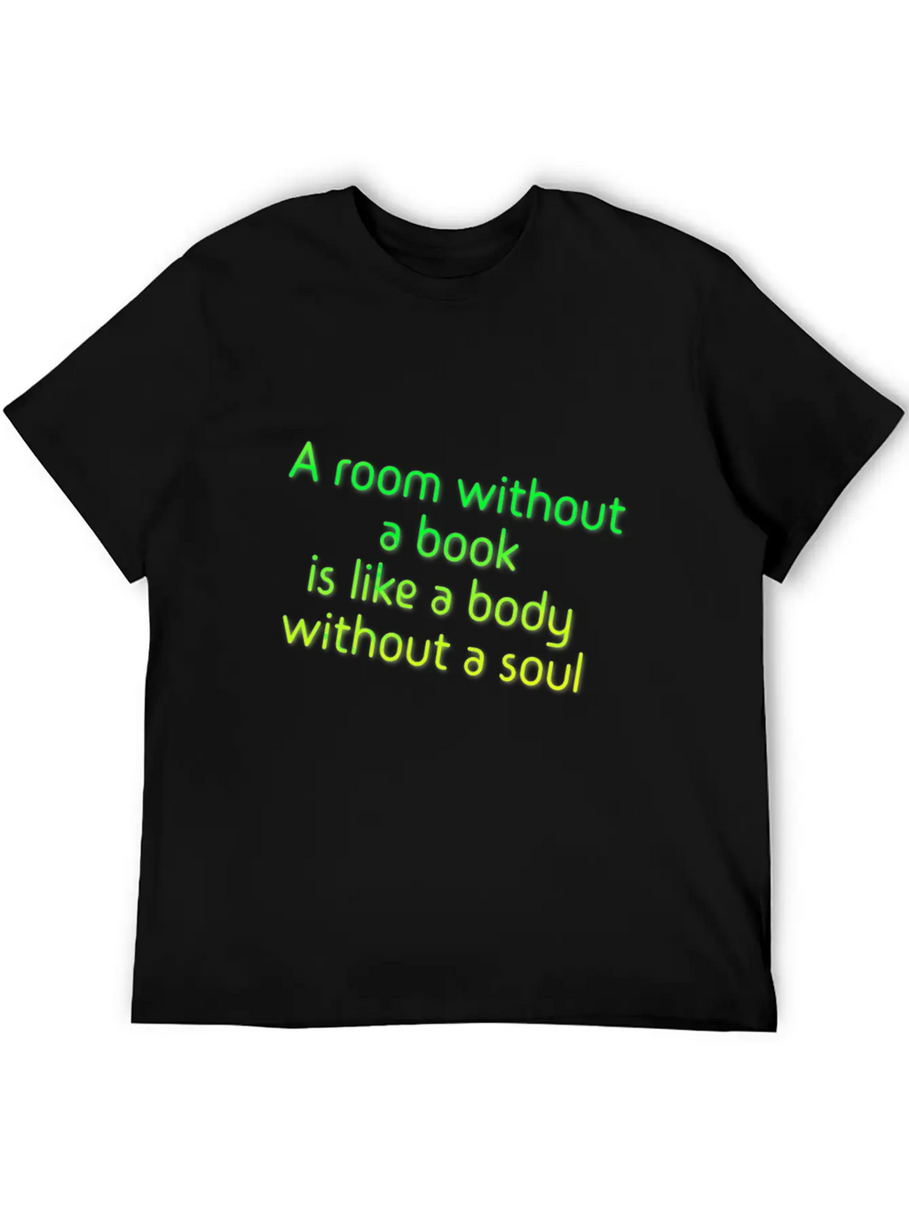 A Room Without A Book Basic Graphic T-Shirt – Daily Comfort In Soft Cotton