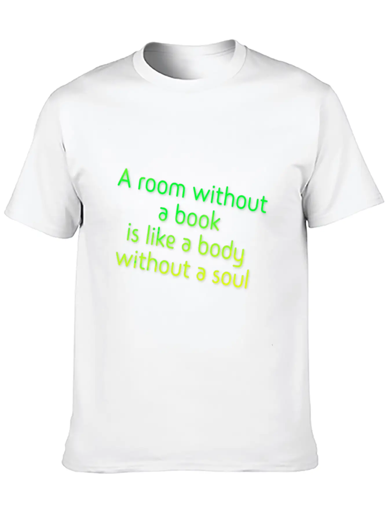 A Room Without A Book Basic Graphic T-Shirt – Daily Comfort In Soft Cotton