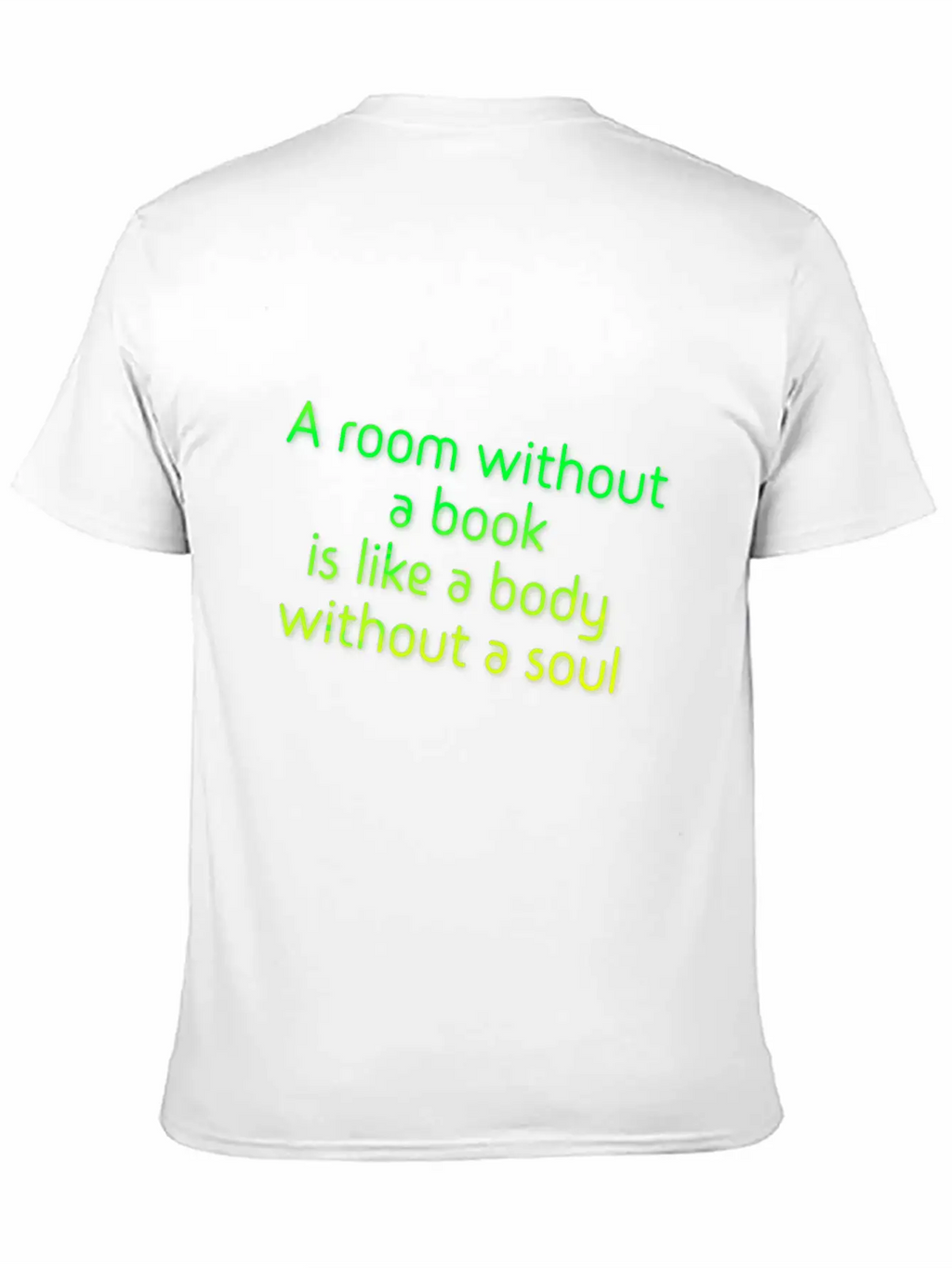A Room Without A Book Basic Graphic T-Shirt – Daily Comfort In Soft Cotton
