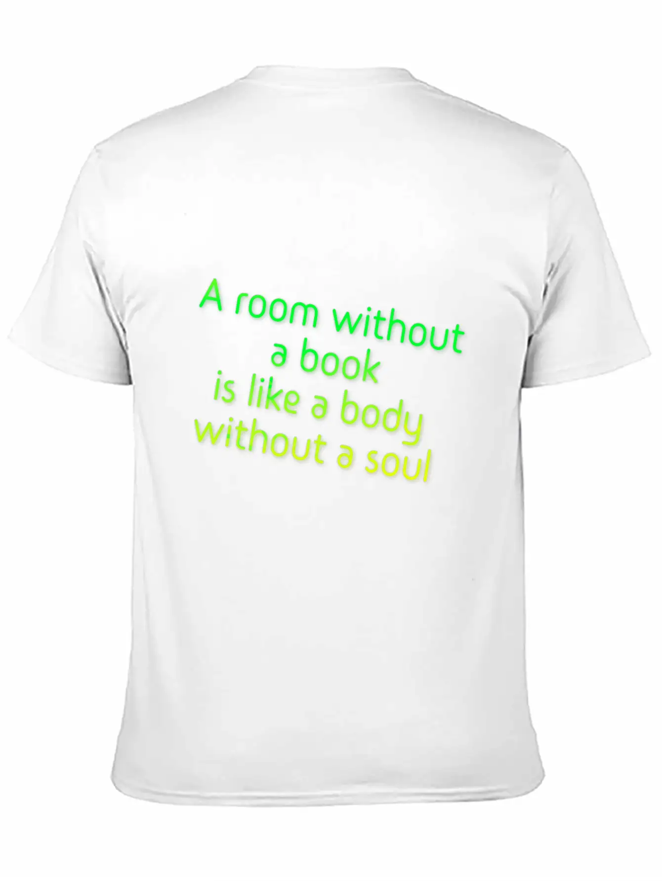 A Room Without A Book Basic Graphic T-Shirt – Daily Comfort In Soft Cotton