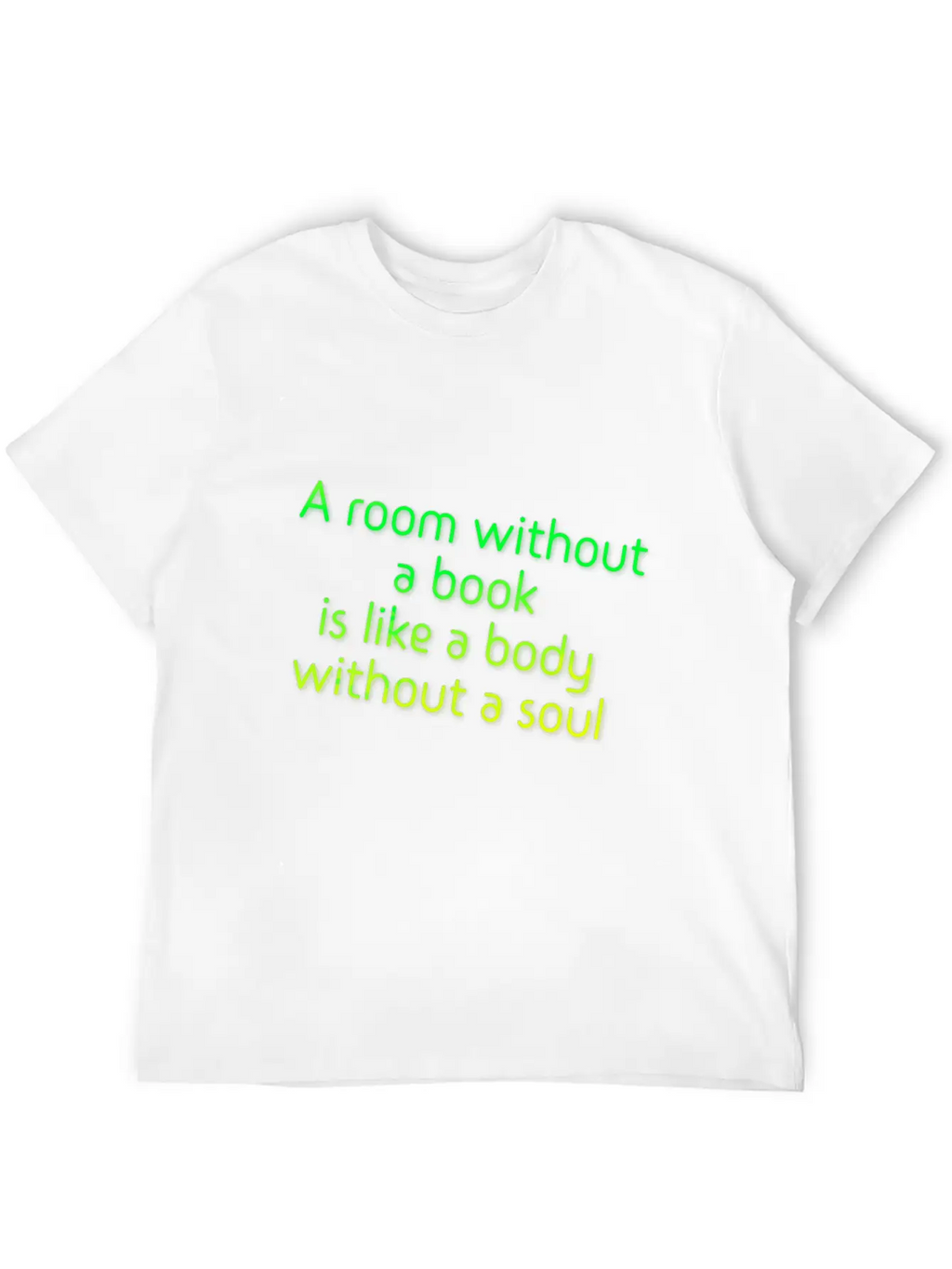 A Room Without A Book Basic Graphic T-Shirt – Daily Comfort In Soft Cotton