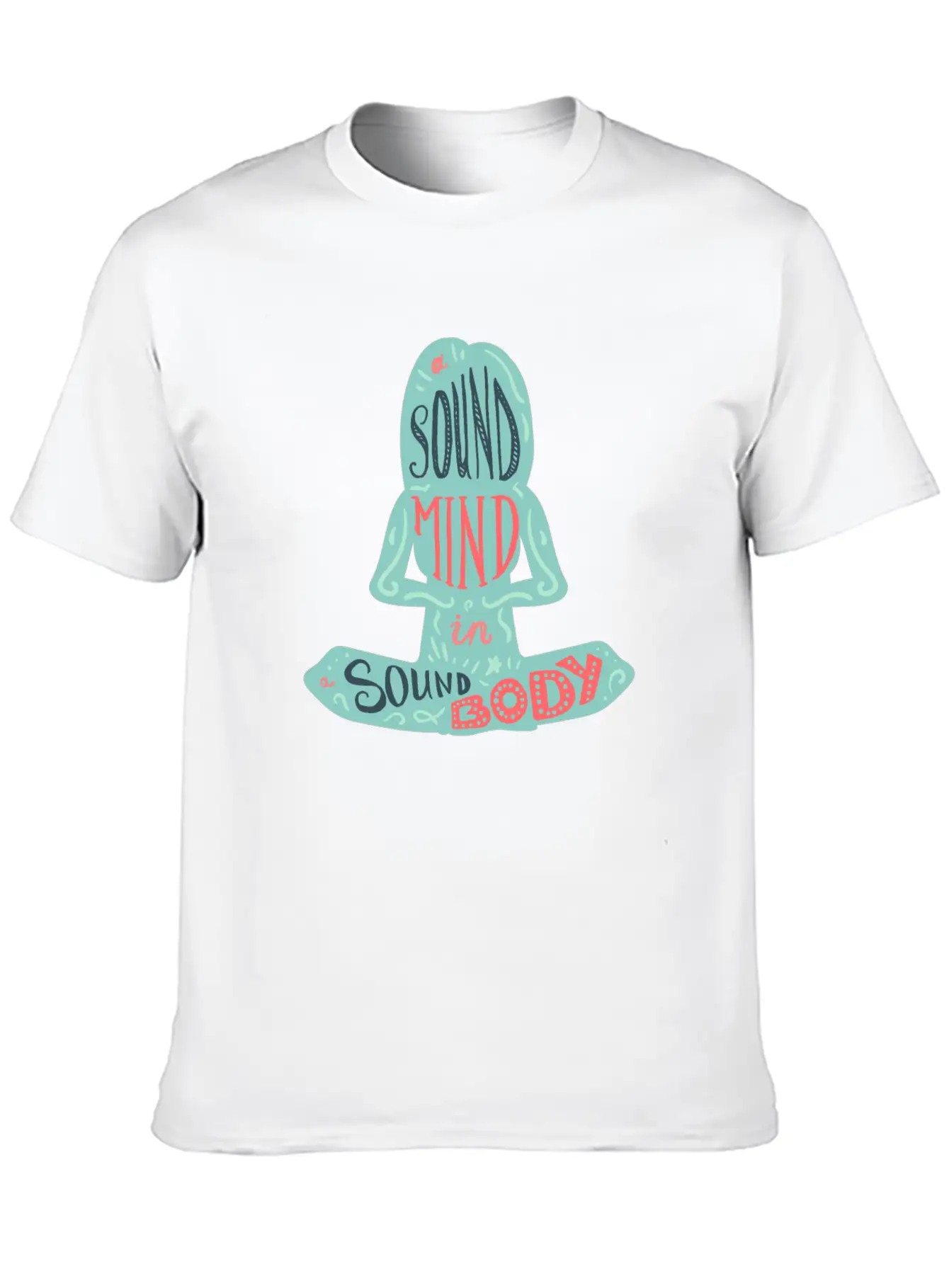 A Sound Mind In A Sound Body Classic Fit Graphic Tee For Daily Comfort – Unisex Cotton Shirt