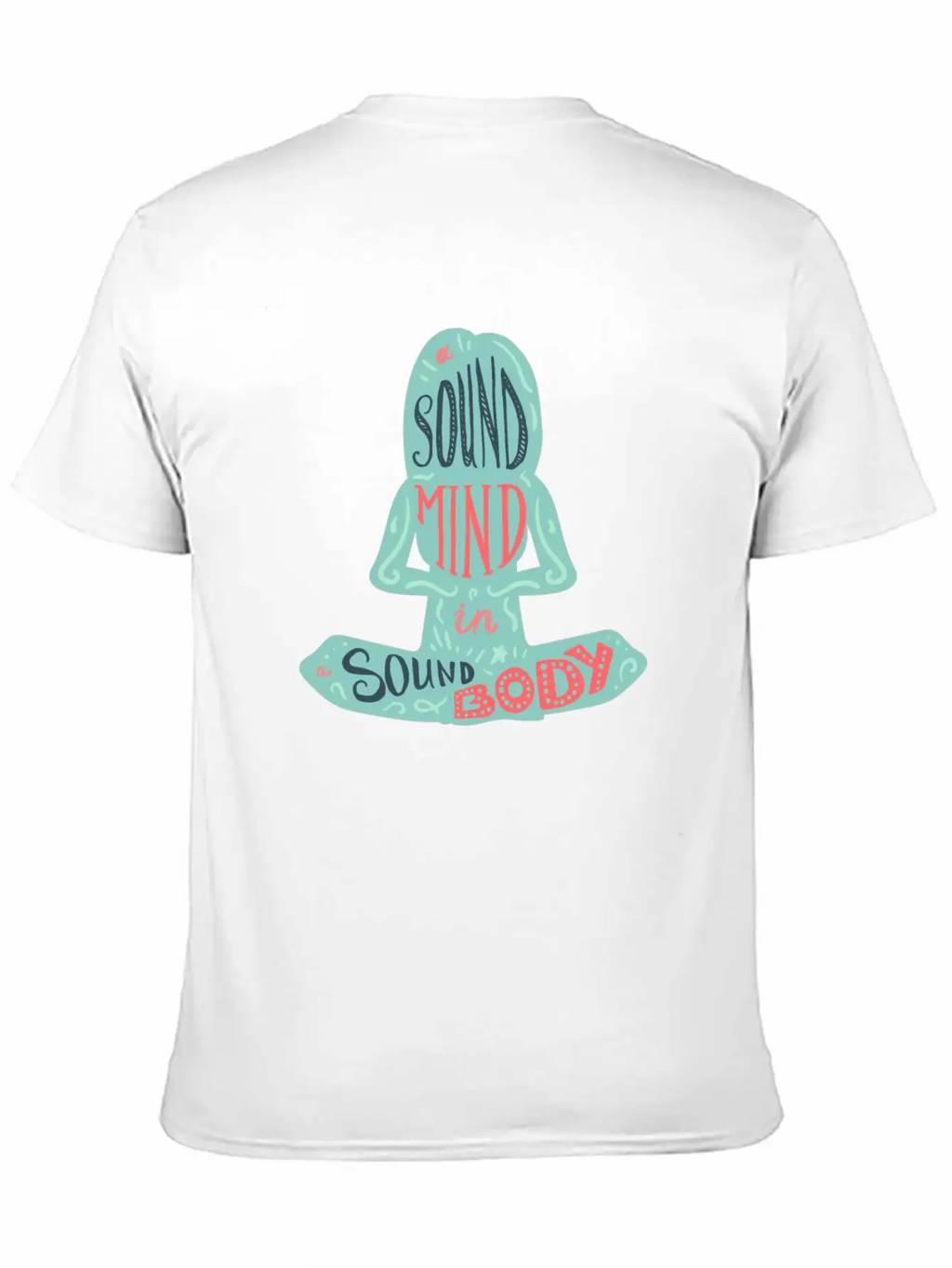 A Sound Mind In A Sound Body Classic Fit Graphic Tee For Daily Comfort – Unisex Cotton Shirt