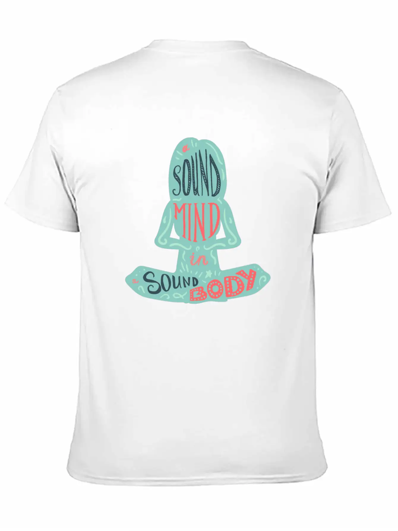 A Sound Mind In A Sound Body Classic Fit Graphic Tee For Daily Comfort – Unisex Cotton Shirt