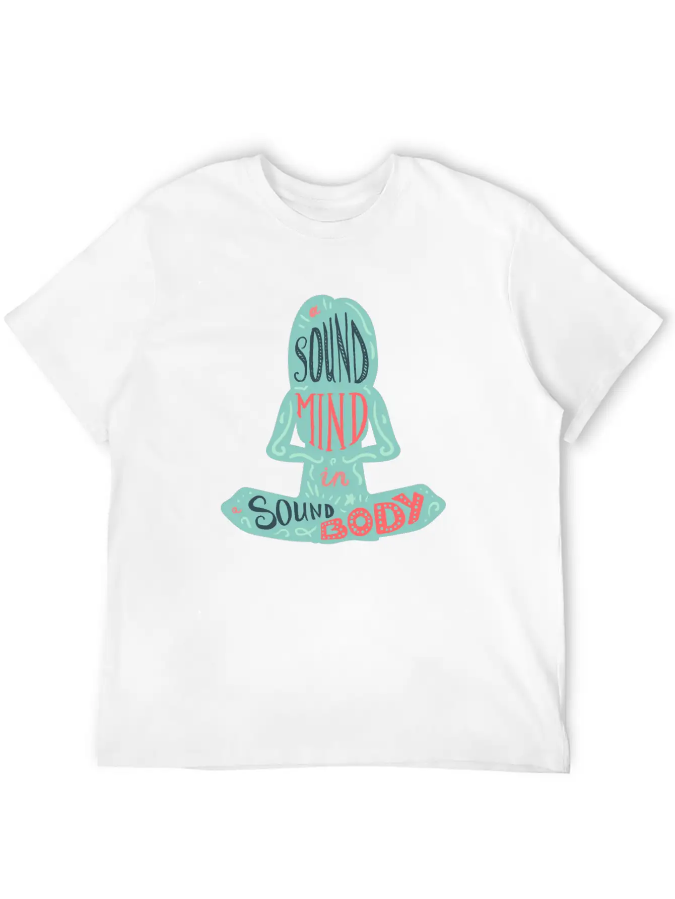 A Sound Mind In A Sound Body Classic Fit Graphic Tee For Daily Comfort – Unisex Cotton Shirt