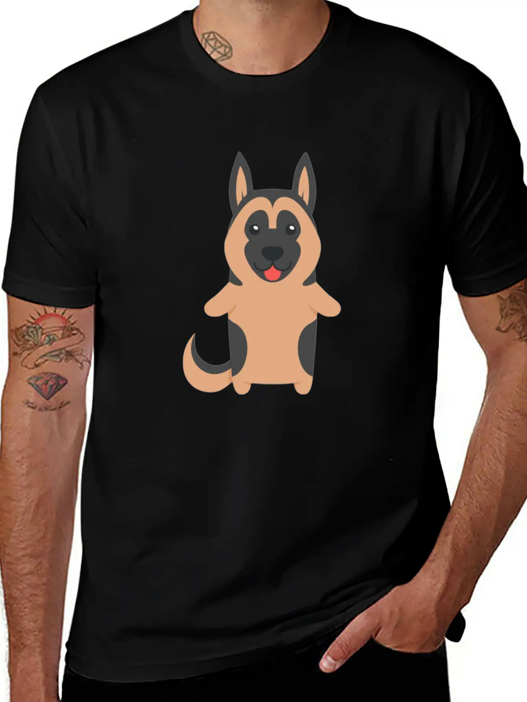 A Sweet Dog Timeless Short Sleeve Tee – Comfy And Minimalist Design