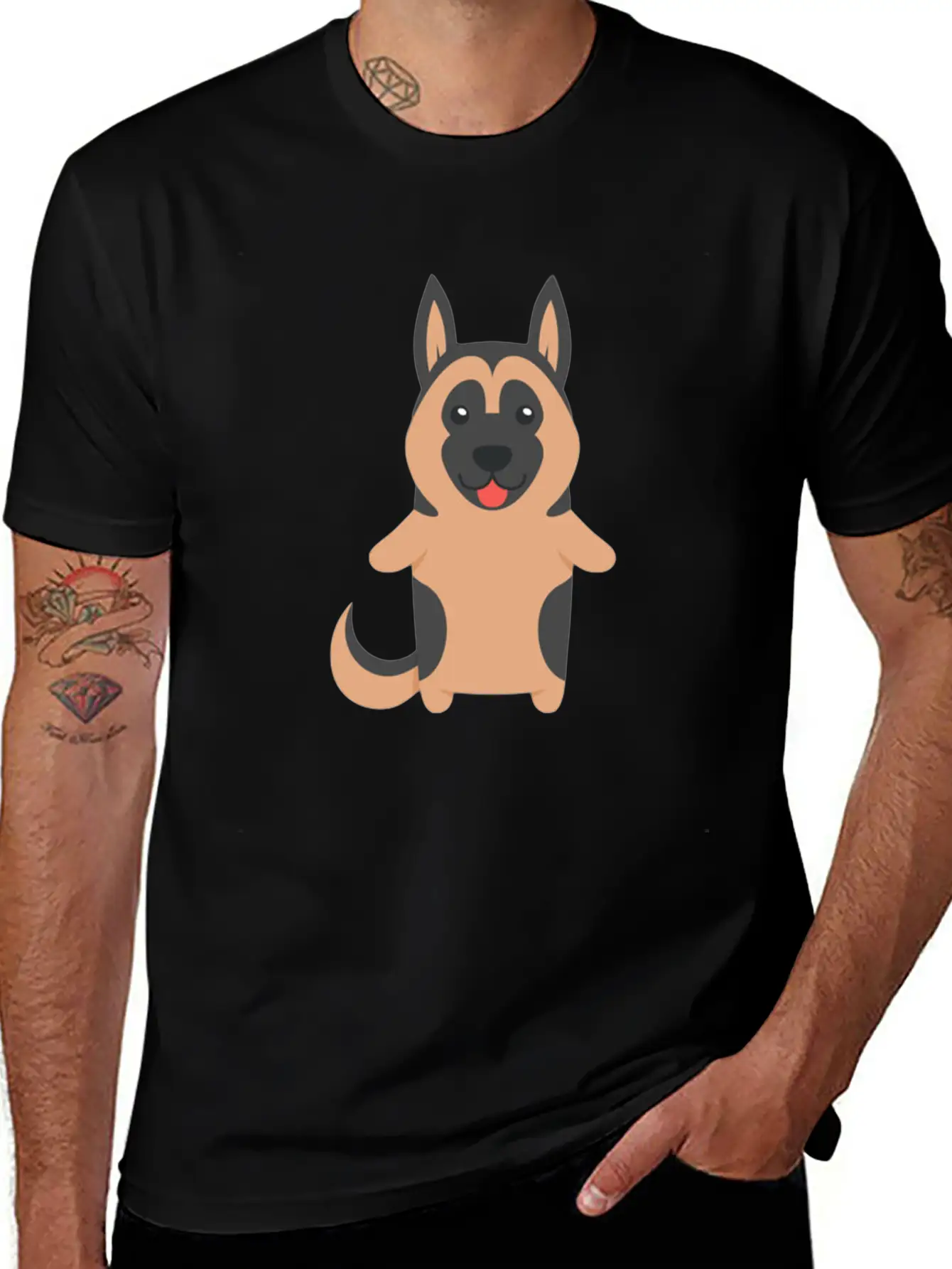 A Sweet Dog Timeless Short Sleeve Tee – Comfy And Minimalist Design