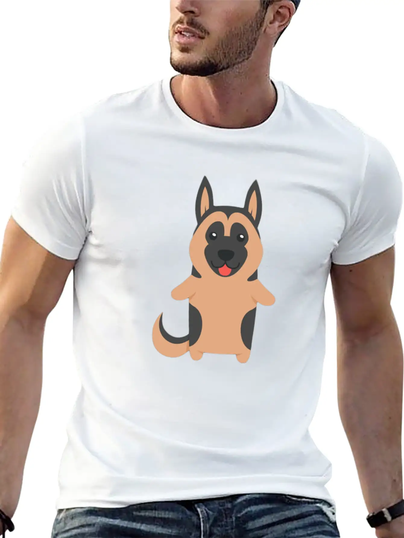 A Sweet Dog Timeless Short Sleeve Tee – Comfy And Minimalist Design