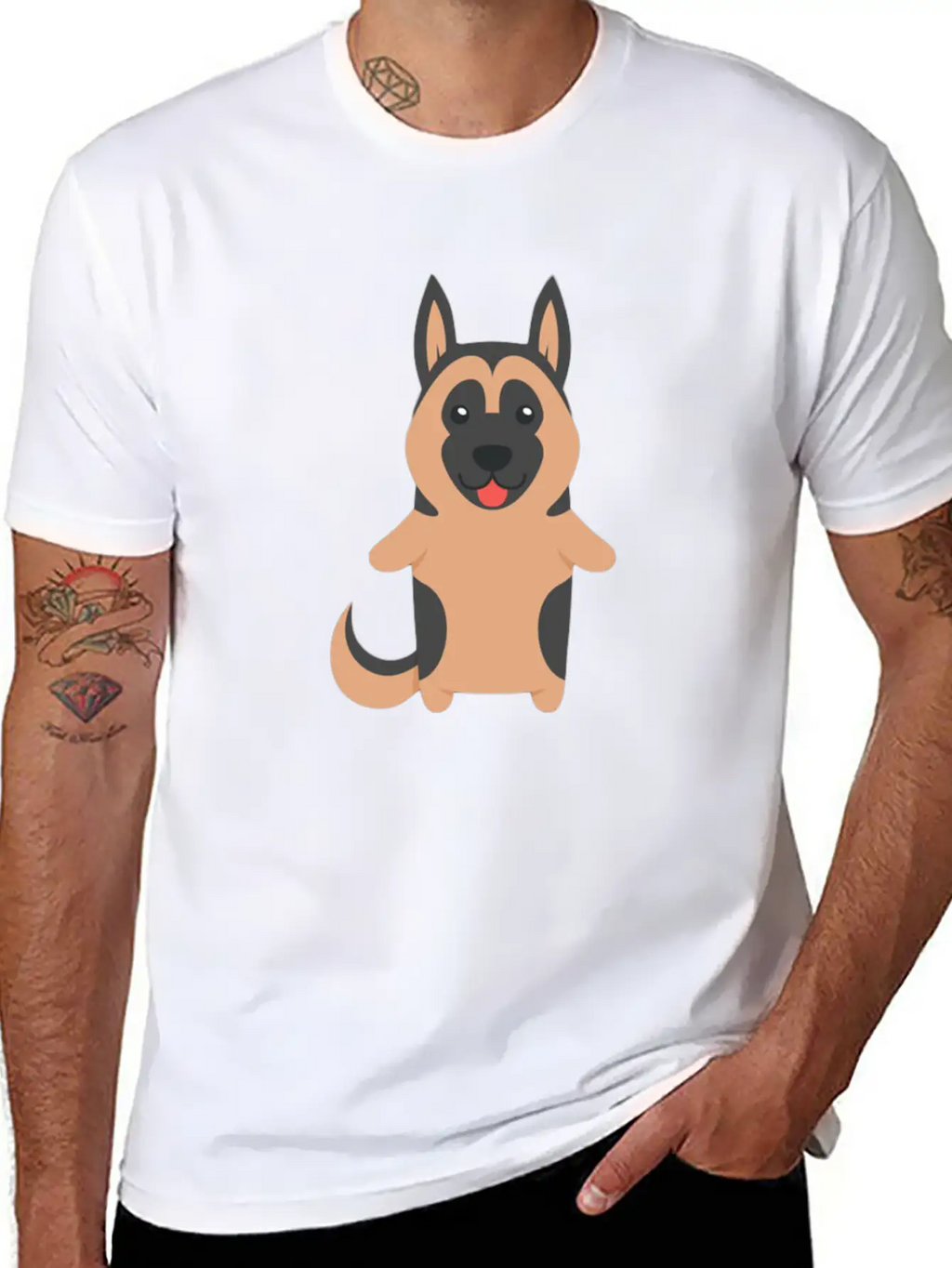 A Sweet Dog Timeless Short Sleeve Tee – Comfy And Minimalist Design