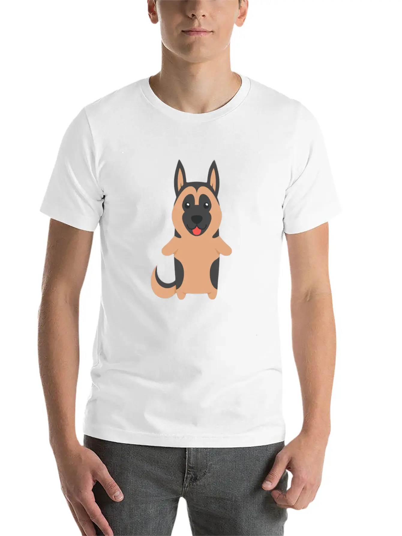 A Sweet Dog Timeless Short Sleeve Tee – Comfy And Minimalist Design