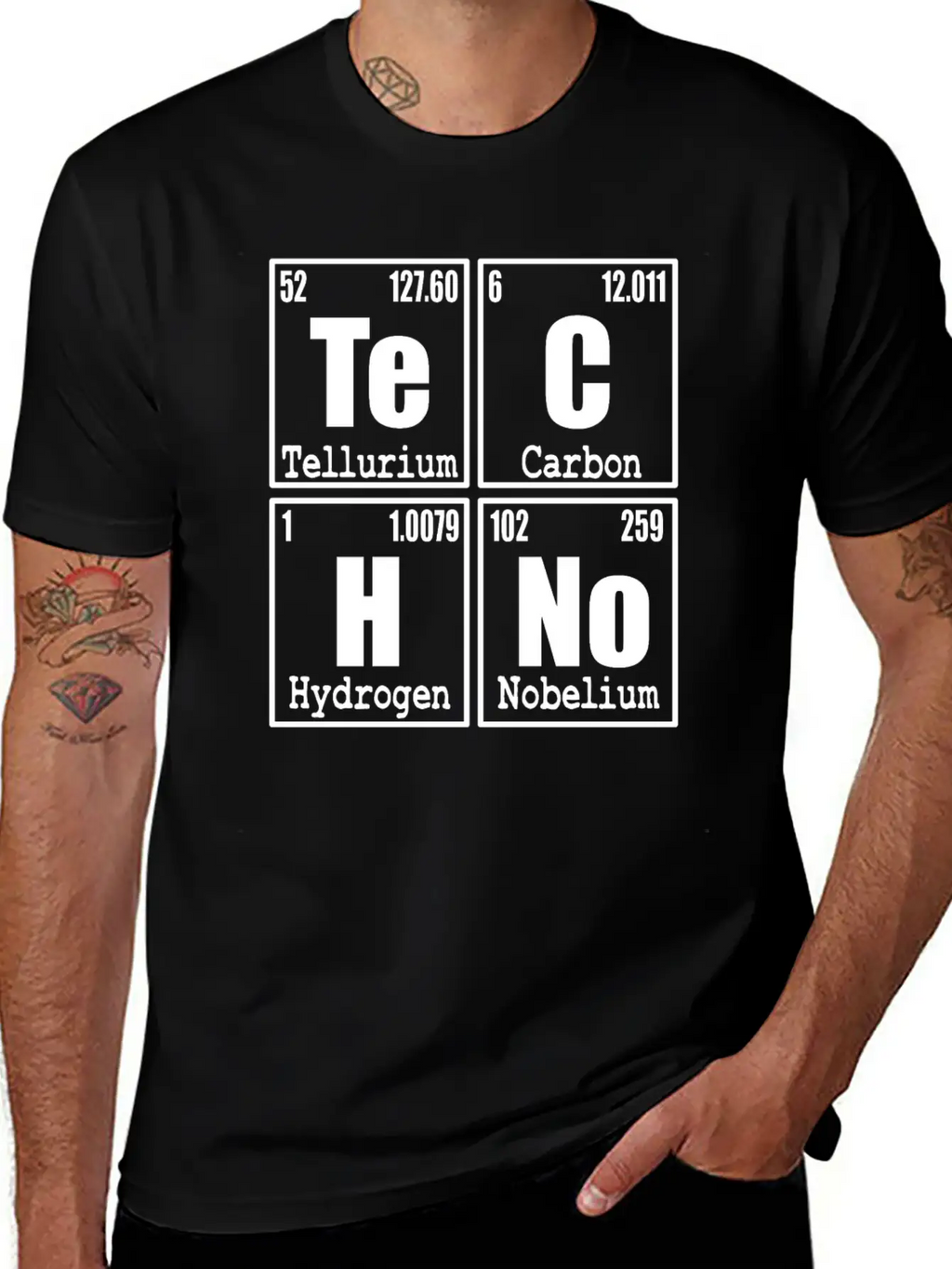 A Techno Tee For Music Lovers Saying "Te Classic Fit Graphic Tee For Daily Comfort – Unisex Cotton Shirt