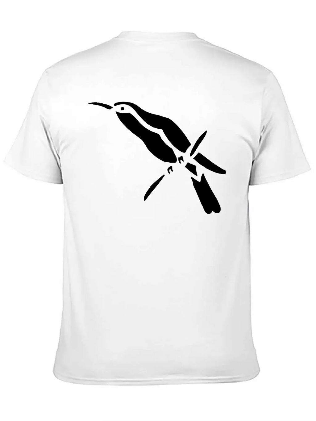 A Tropical Bird On A Branch Breathable Soft Cotton T-Shirt – Timeless Casual Look