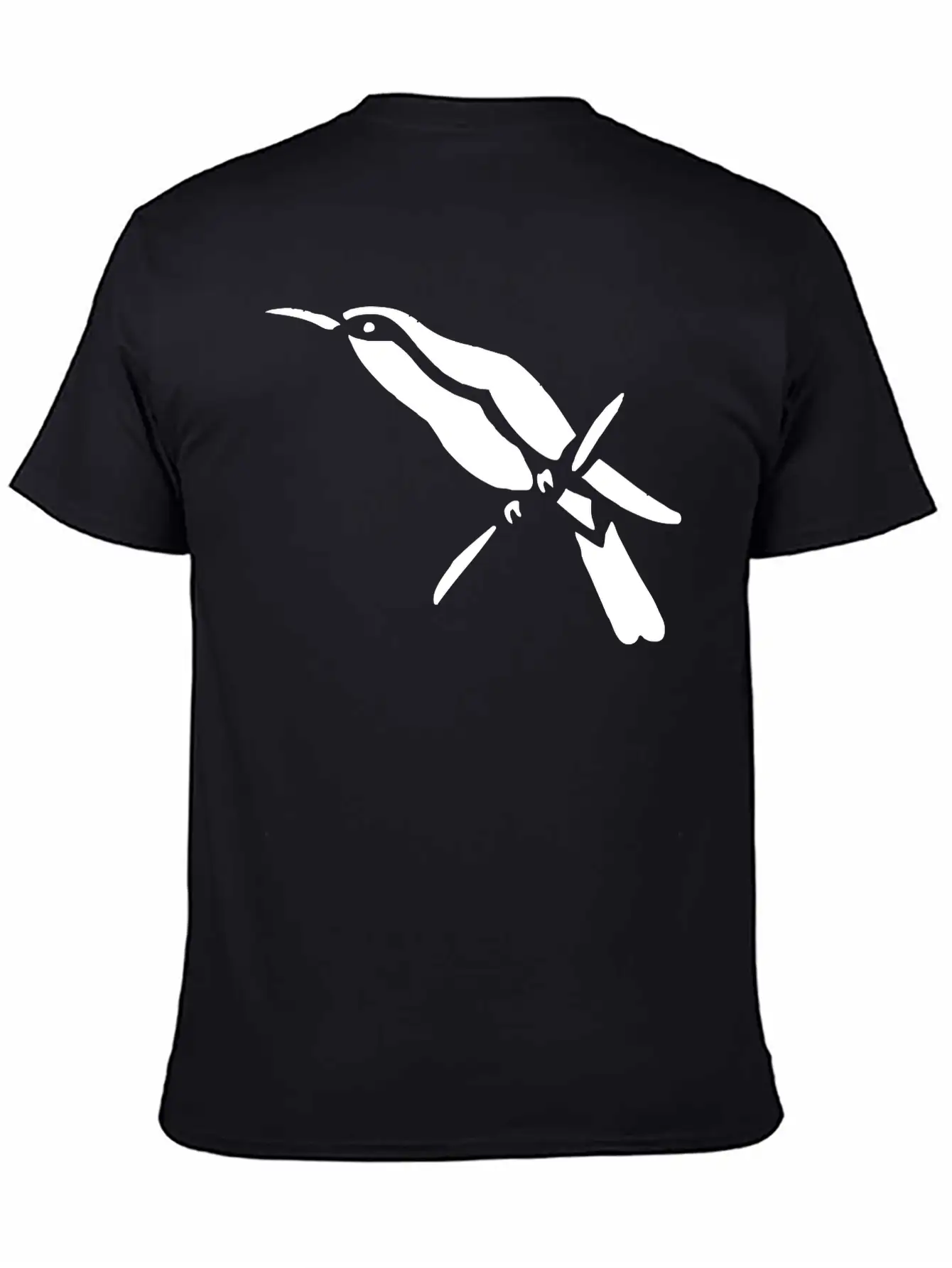 A Tropical Bird On A Branch Breathable Soft Cotton T-Shirt – Timeless Casual Look