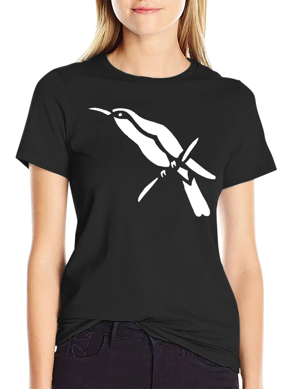A Tropical Bird On A Branch Breathable Soft Cotton T-Shirt – Timeless Casual Look