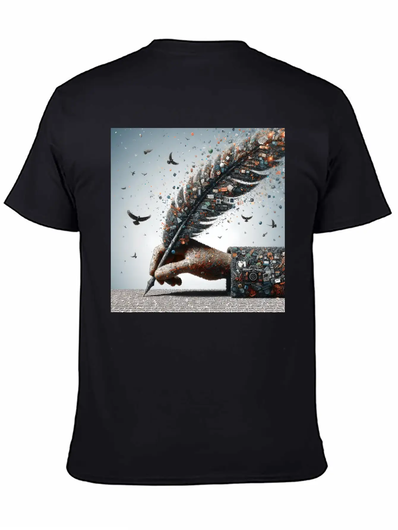 A Word Is Worth A Thousand Pictures Basic Graphic T-Shirt – Daily Comfort In Soft Cotton