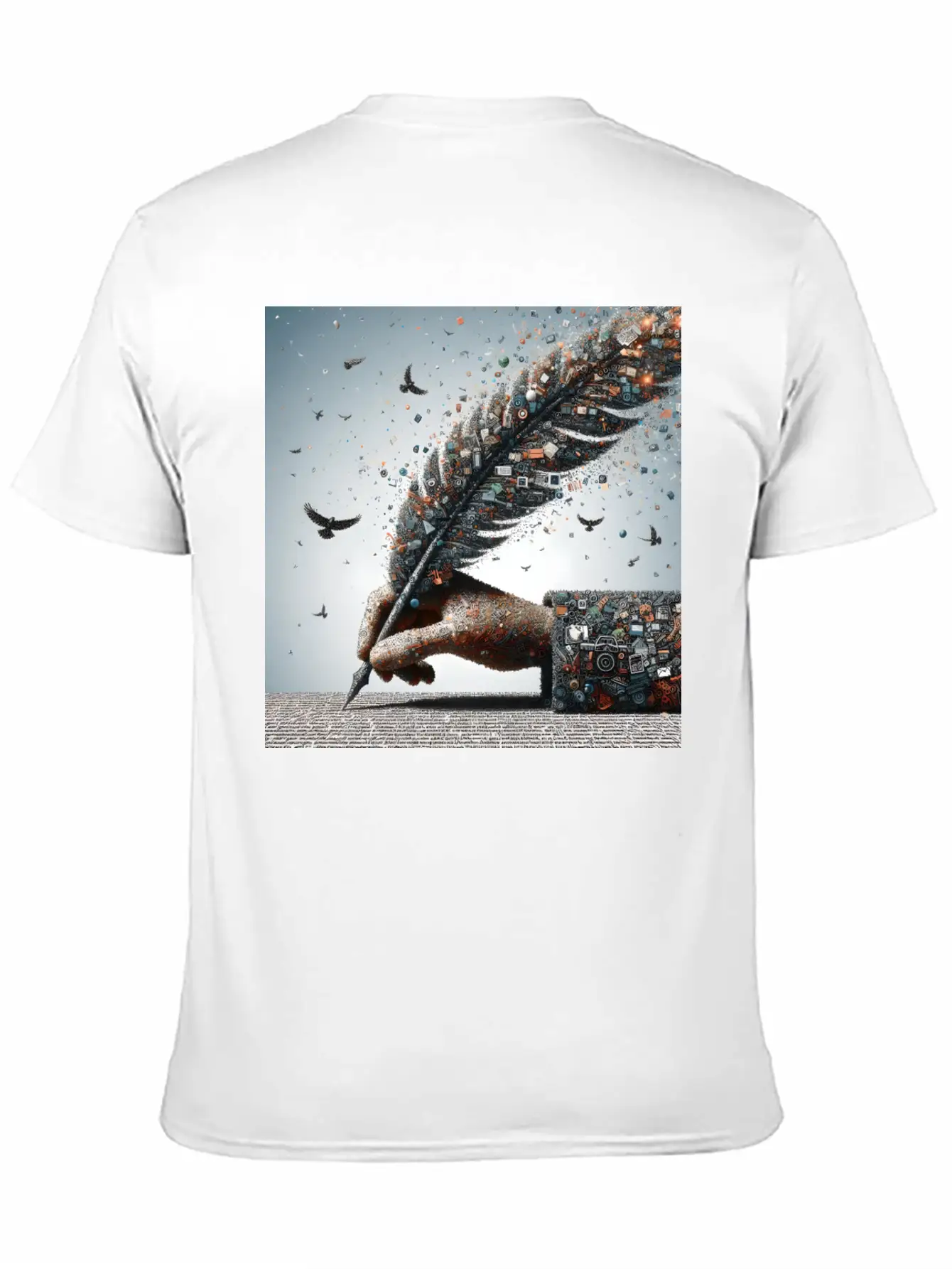 A Word Is Worth A Thousand Pictures Basic Graphic T-Shirt – Daily Comfort In Soft Cotton