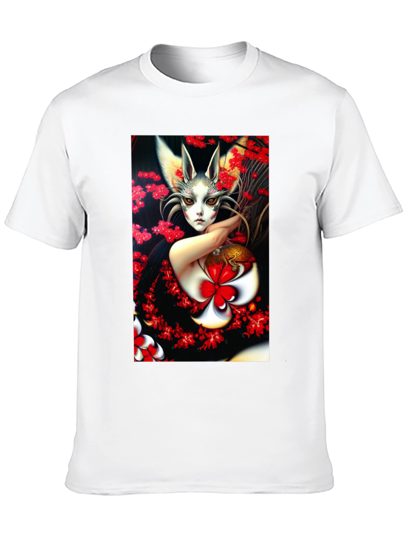 Anime Art Black T-Shirt - Unique Graphic Tee