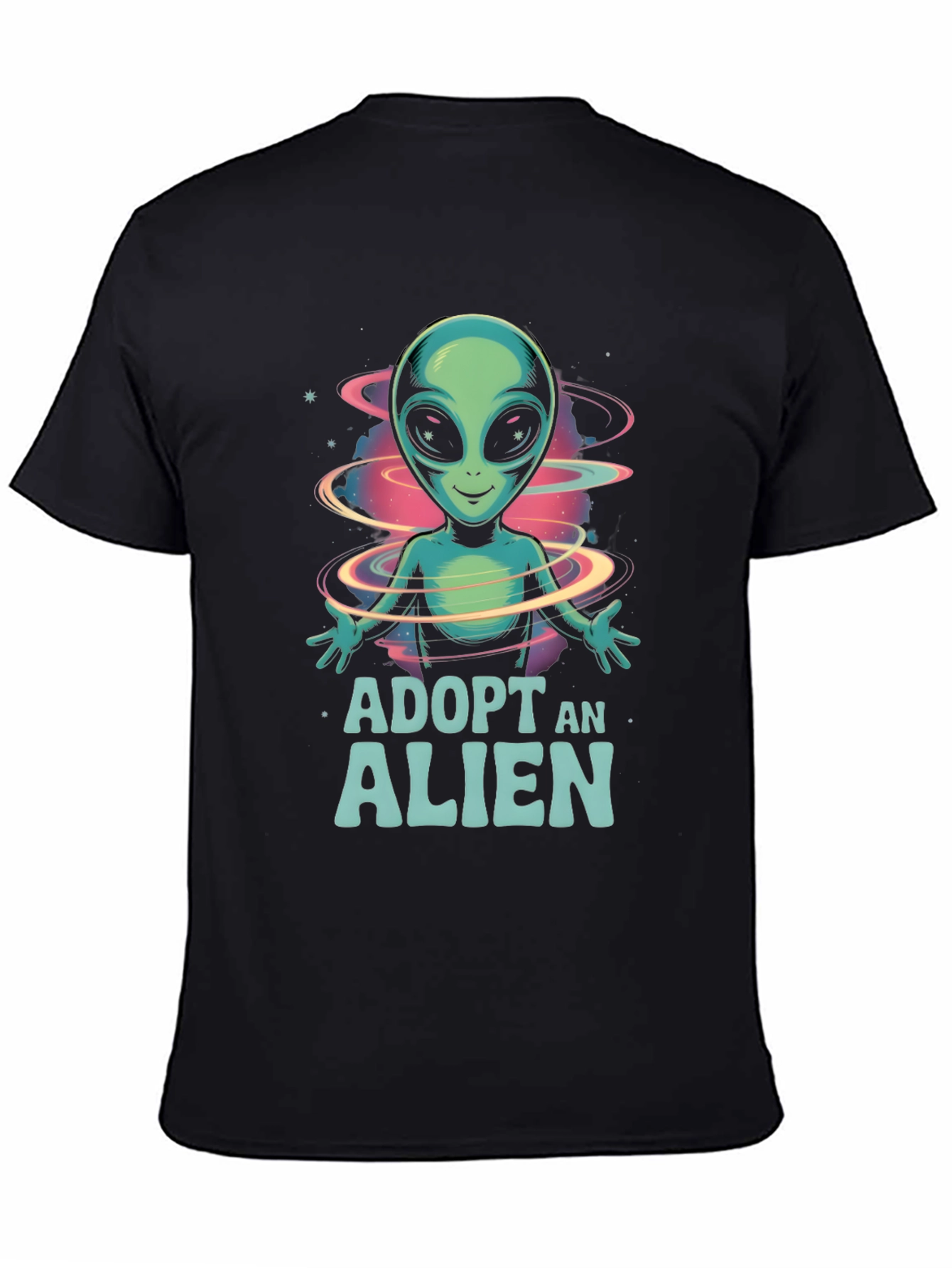 Adopt an Alien T-Shirt - Quirky Graphic Tee