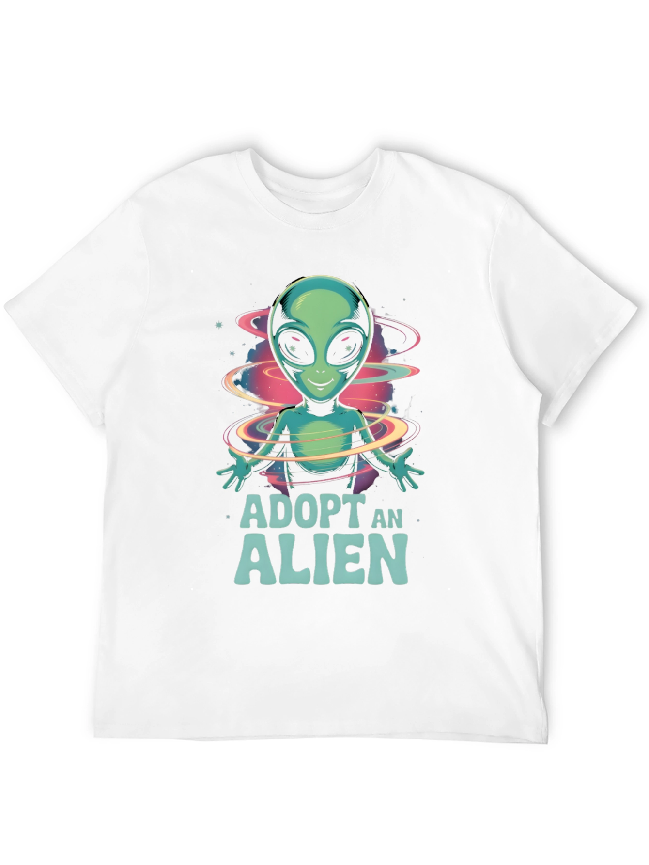 Adopt an Alien T-Shirt - Quirky Graphic Tee